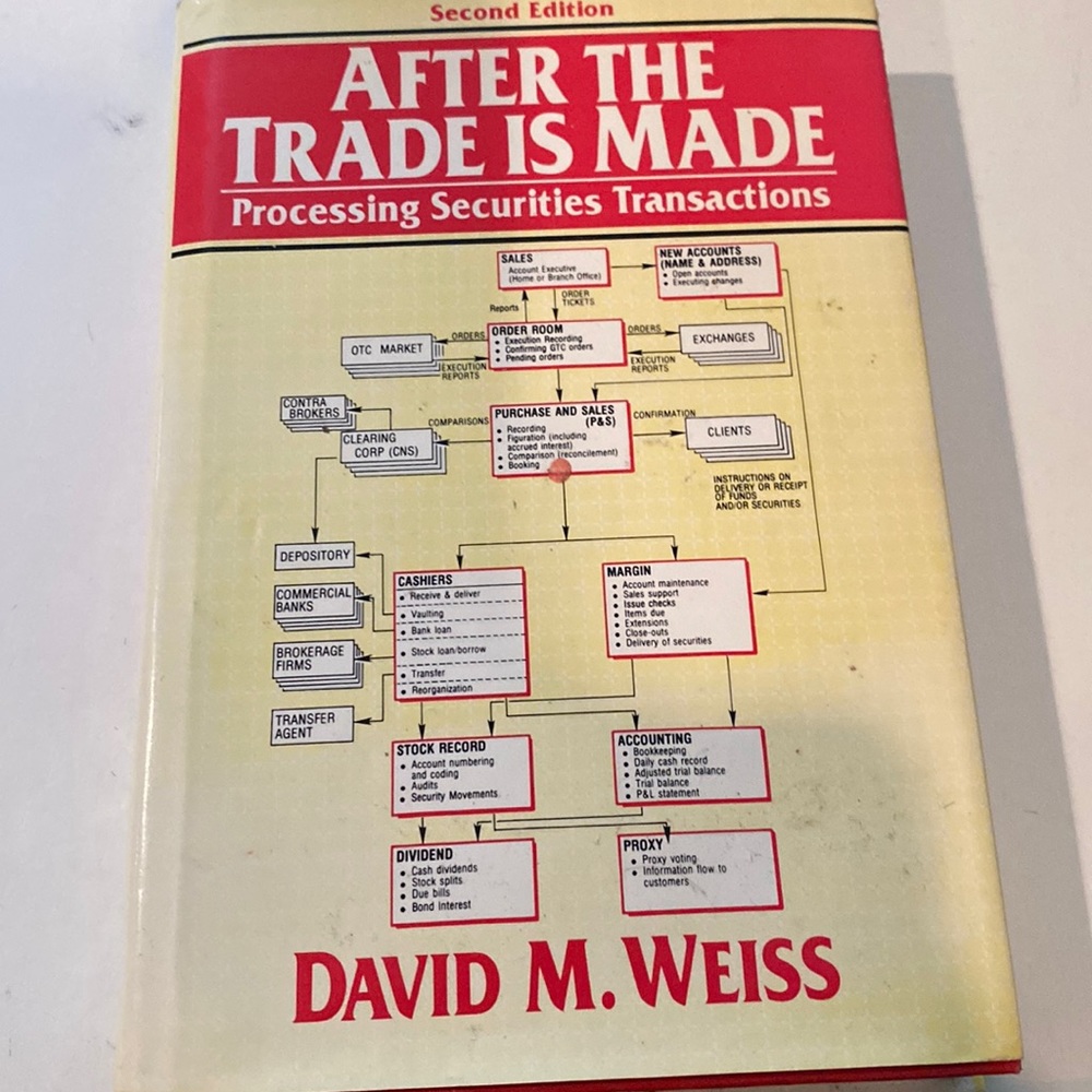 “After the Trade is Made,” Hardcover with Dust Jacket